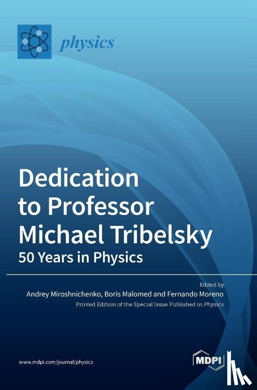  - Dedication to Professor Michael Tribelsky