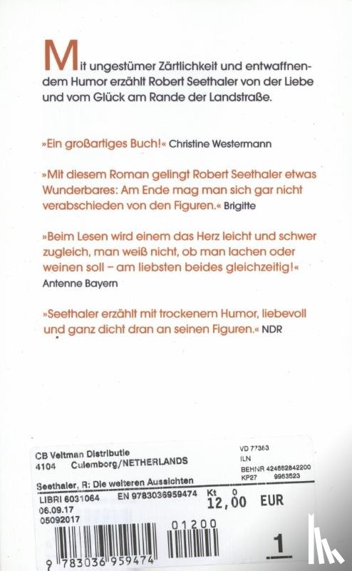 Seethaler, Robert - Die weiteren Aussichten