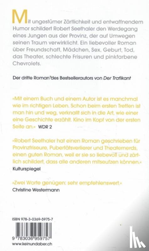 Seethaler, Robert - Jetzt wirds ernst