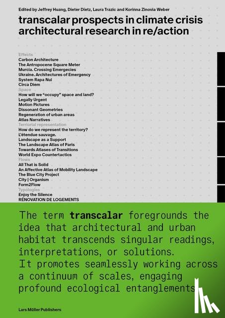  - Transcalar Prospects in Climate Crisis: architectural research in re/action