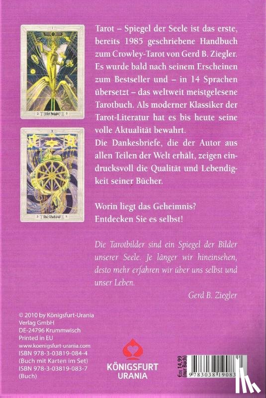 Ziegler, Gerd B. - Tarot. Spiegel der Seele