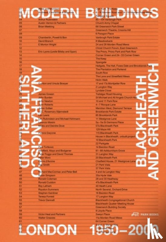 Sutherland, Ana Francisco - Modern Buildings in Blackheath and Greenwich