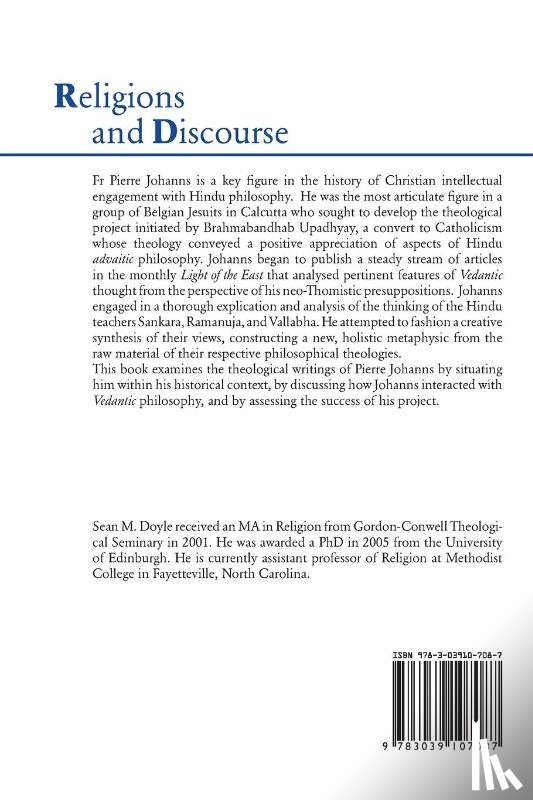 Doyle, Sean - Synthesizing the Vedanta