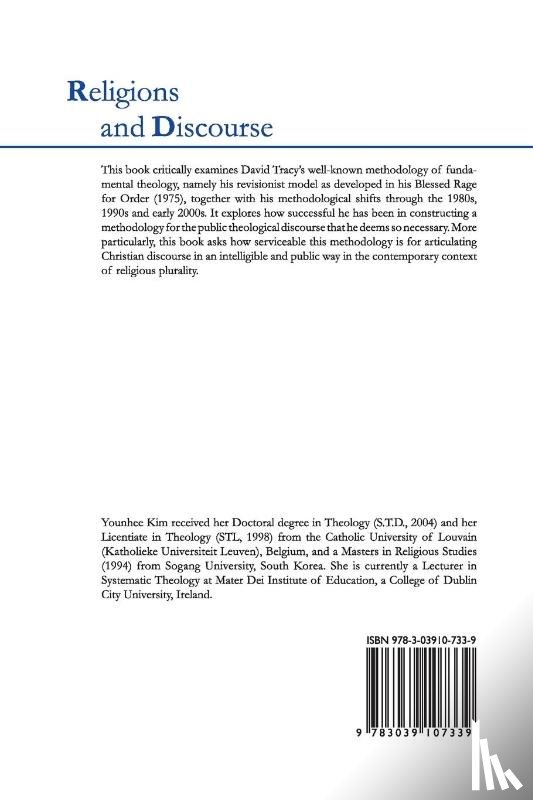 Younhee Kim - The Quest for Plausible Christian Discourse in a World of Pluralities