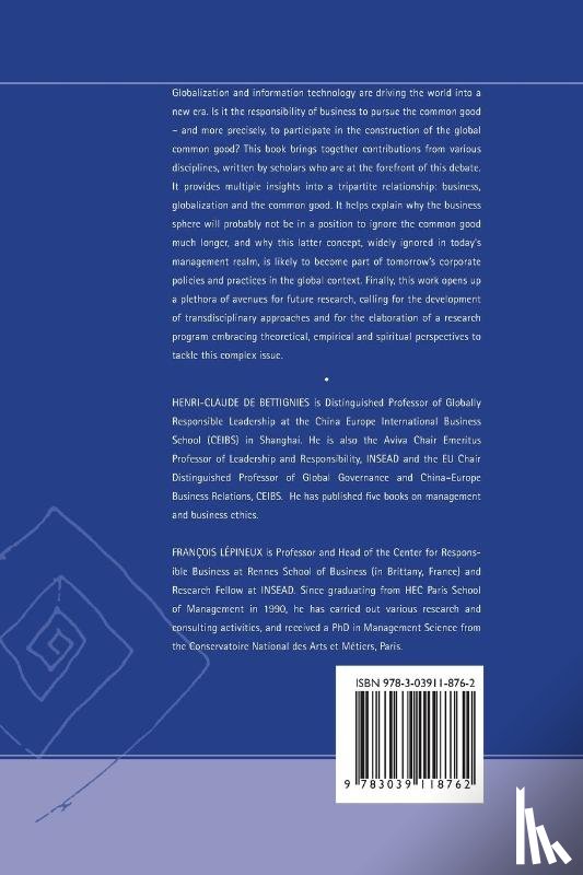 - Business, Globalization and the Common Good