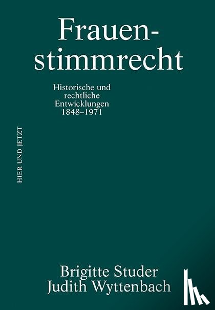 Studer, Brigitte, Wyttenbach, Judith - Frauenstimmrecht