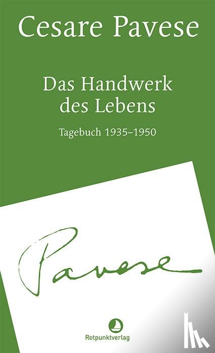 Pavese, Cesare - Das Handwerk des Lebens
