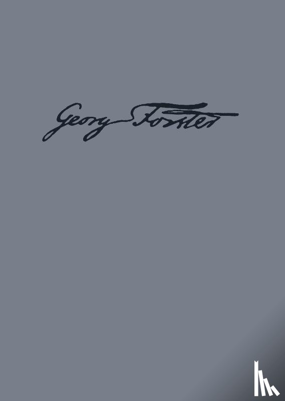 Forster, G. - Briefe an Forster