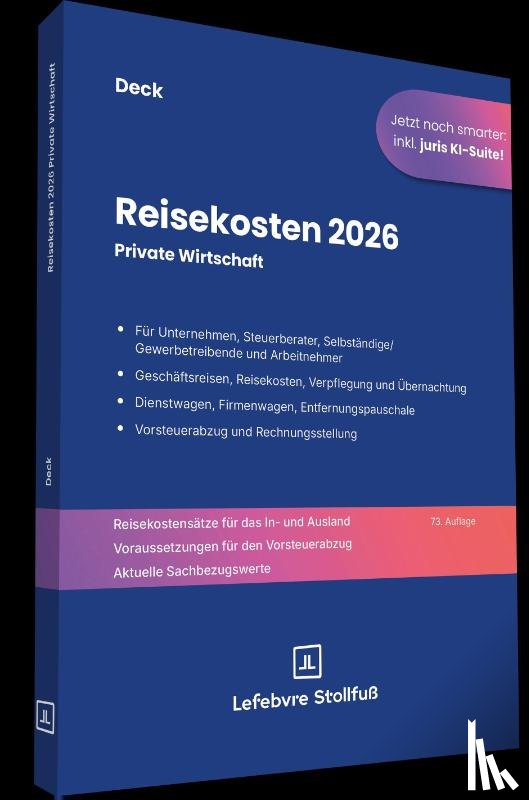 Deck, Wolfgang - Reisekosten 2026