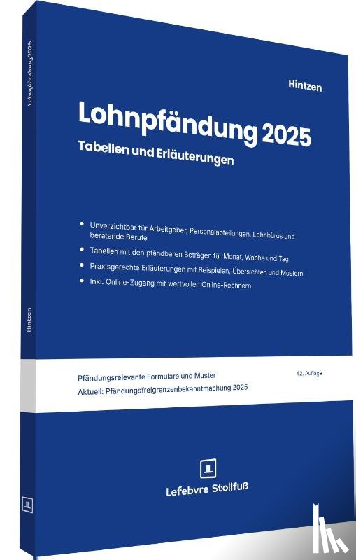 Hintzen, Udo - Lohnpfändung 2025