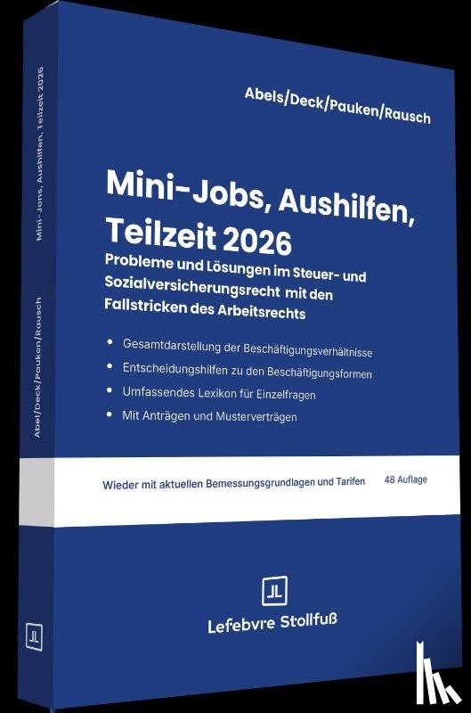 Abels, Andreas, Pauken, Thomas, Deck, Wolfgang, Rausch, Rainer - Mini-Jobs, Aushilfen, Teilzeit 2026