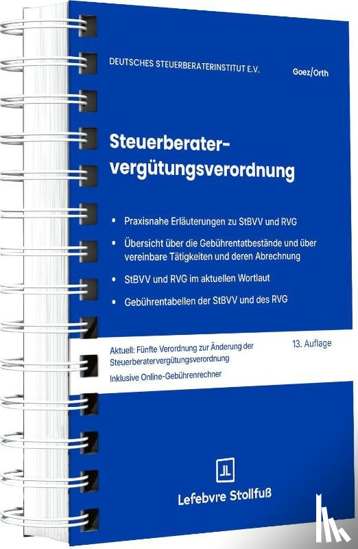  - Steuerberatervergütungsverordnung