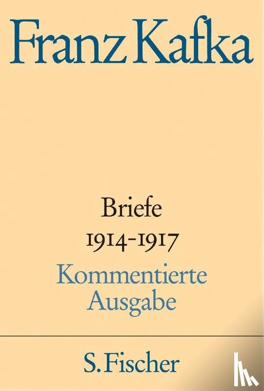 Kafka, Franz - Briefe 1914-1917