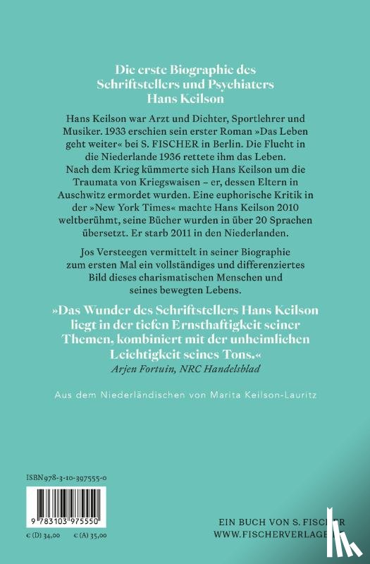 Versteegen, Jos - Hans Keilson - Immer wieder ein neues Leben