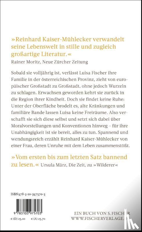Kaiser-Mühlecker, Reinhard - Brennende Felder