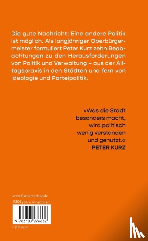 Kurz, Peter - Gute Politik