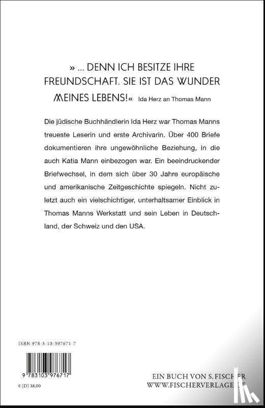 Mann, Thomas, Mann, Katia - 'Liebes Fräulein Herz'