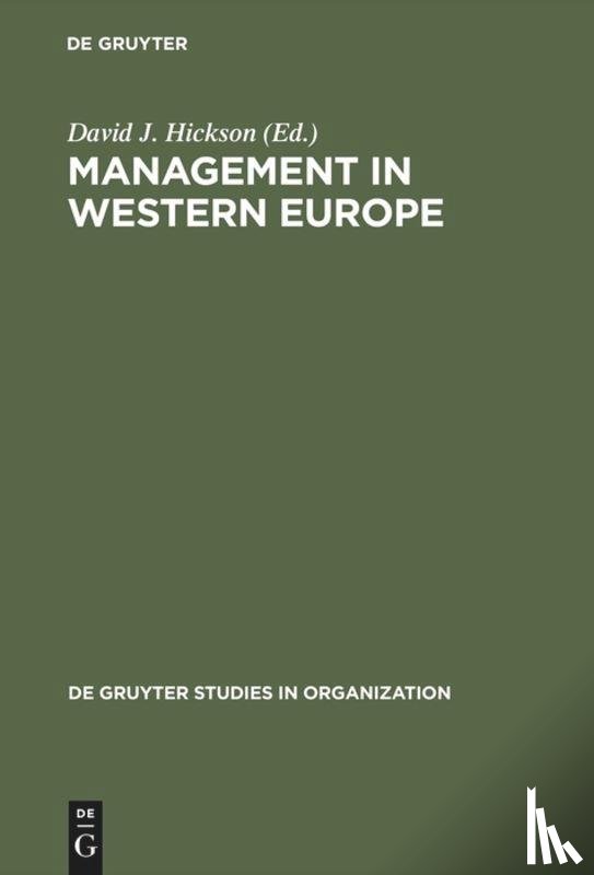  - Management in Western Europe