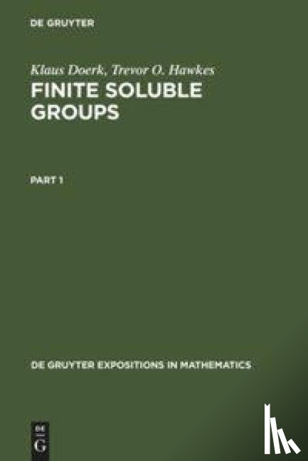 Doerk, Klaus, Hawkes, Trevor O. - Finite Soluble Groups