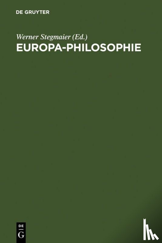  - Europa-Philosophie