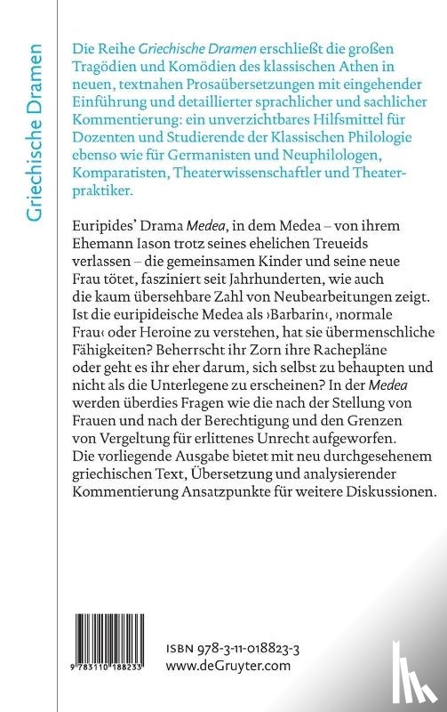 Euripides, Manuwald, Bernd - Medea