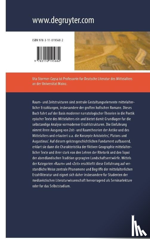Stormer-Caysa, Uta - Grundstrukturen mittelalterlicher Erzahlungen