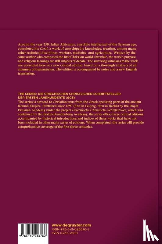 Iulius Africanus - Cesti