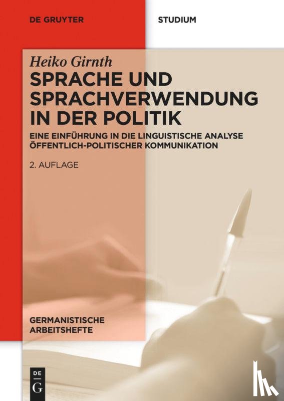Girnth, Heiko - Sprache und Sprachverwendung in der Politik