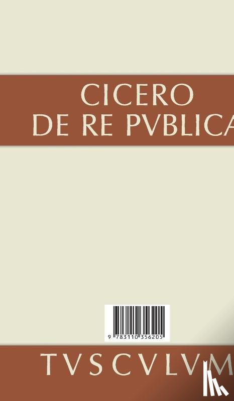Cicero, Marcus Tullius - Der Staat