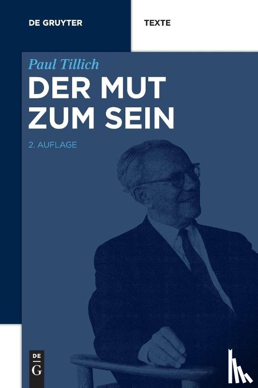 Tillich, Paul - Der Mut Zum Sein