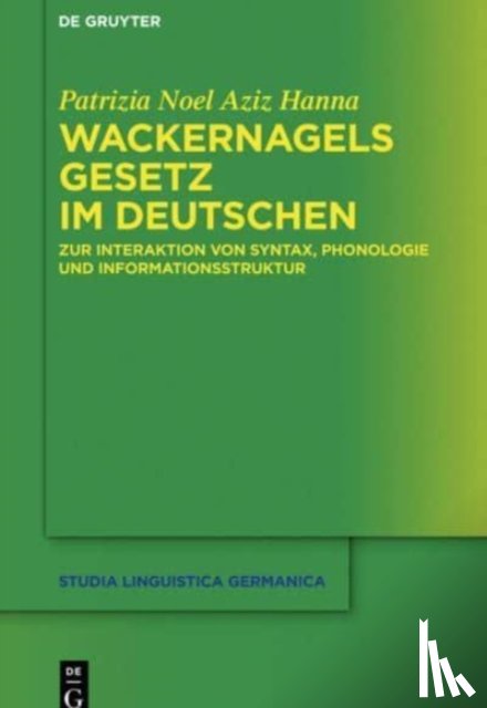 Noel Aziz Hanna, Patrizia - Wackernagels Gesetz im Deutschen