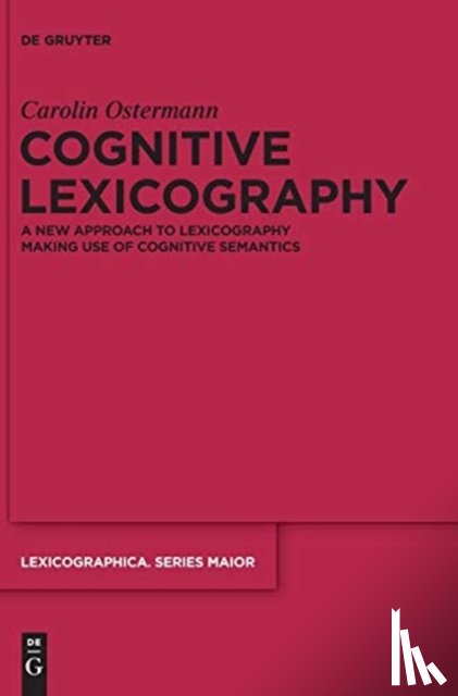 Ostermann, Carolin - Cognitive Lexicography