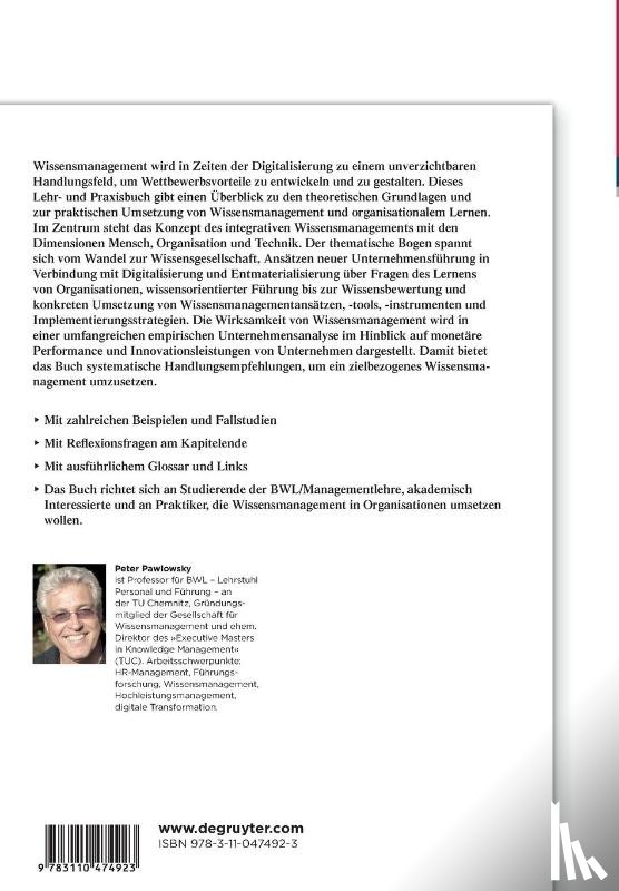 Pawlowsky, Peter - Wissensmanagement
