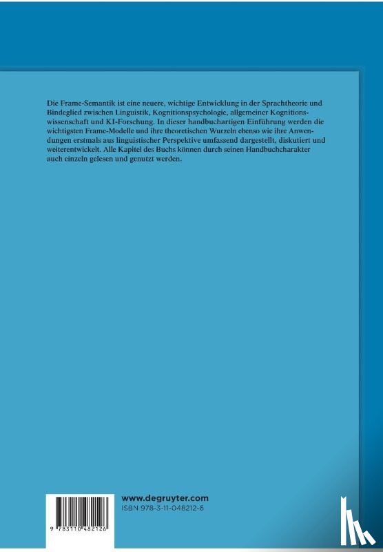 Busse, Dietrich - Frame-Semantik