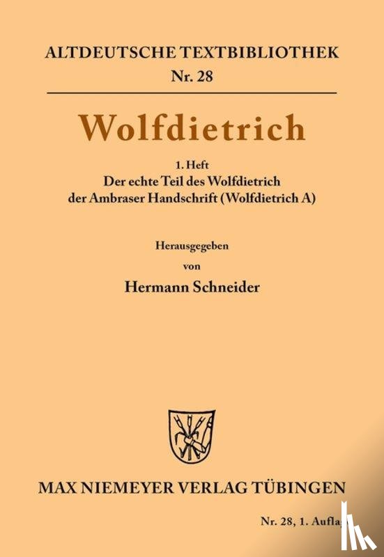  - Wolfdietrich