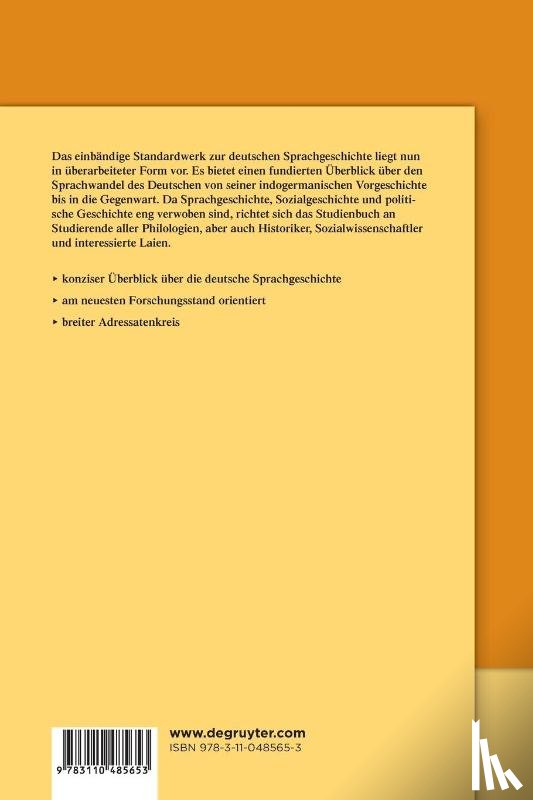 Polenz, Peter von - Geschichte der deutschen Sprache