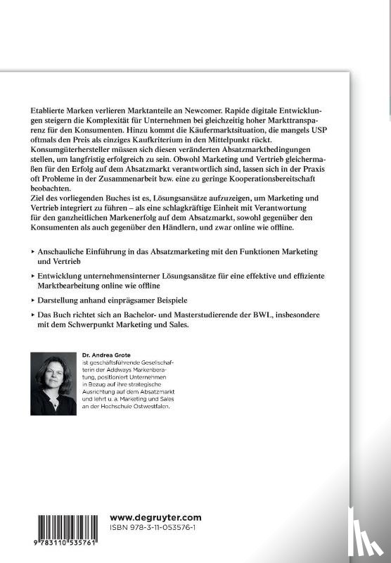 Grote, Andrea - Integriertes Marketing- und Vertriebsmanagement