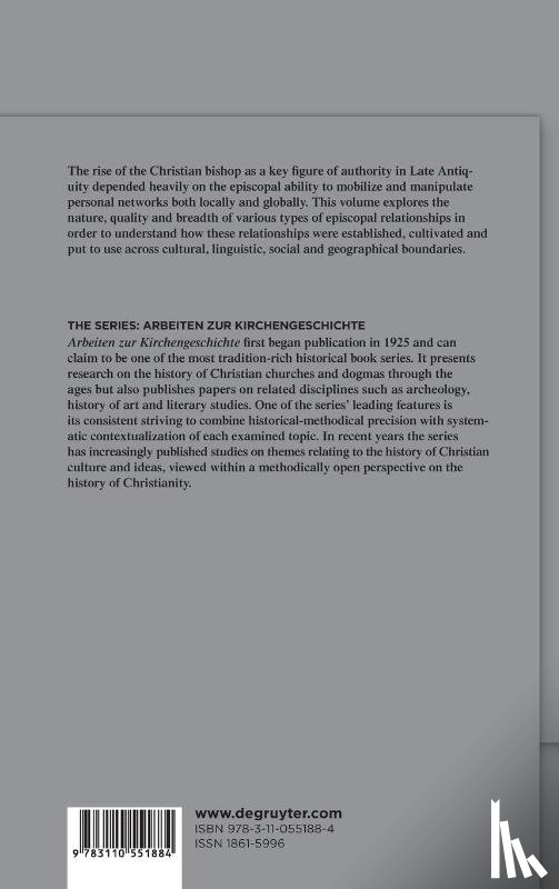  - Episcopal Networks in Late Antiquity