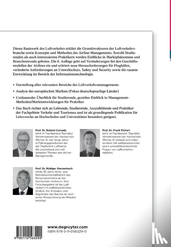 Conrady, Roland, Fichert, Frank, Sterzenbach, Rudiger - Luftverkehr