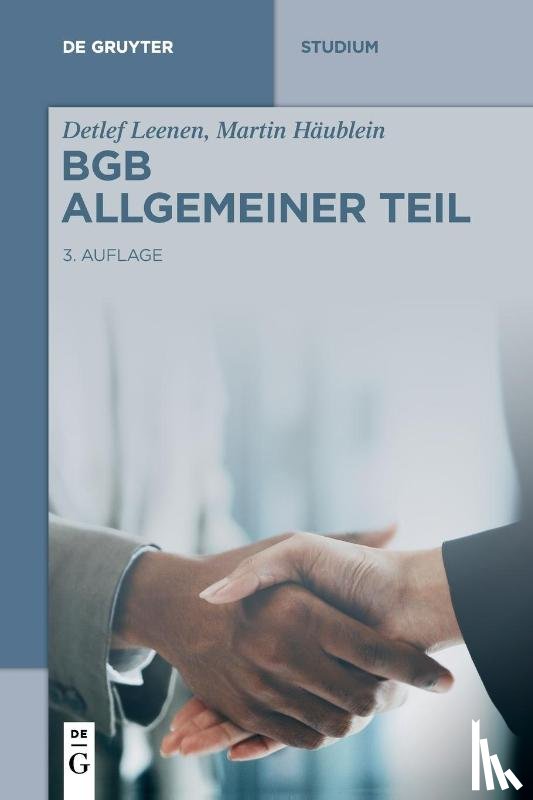 Leenen, Detlef, Haublein, Martin - BGB Allgemeiner Teil