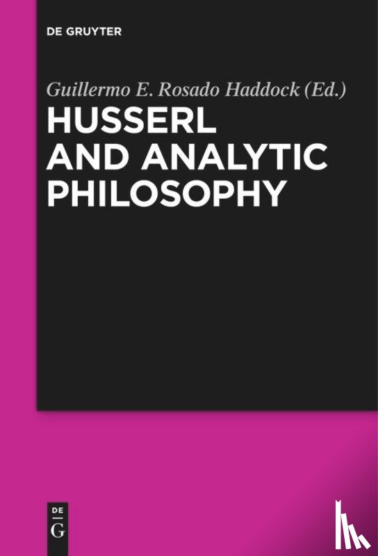  - Husserl and Analytic Philosophy
