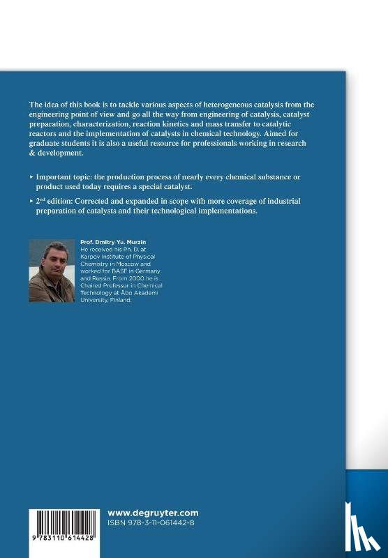 Murzin, Dmitry Yu. - Engineering Catalysis