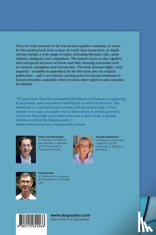  - Semantics - Lexical Structures and Adjectives