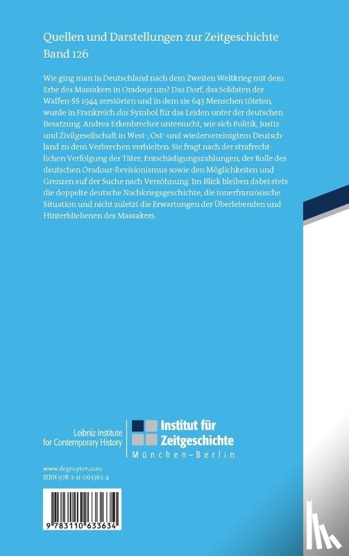 Erkenbrecher, Andrea - Oradour und die Deutschen