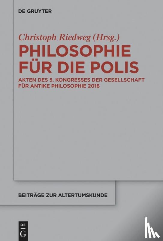  - Philosophie fur die Polis
