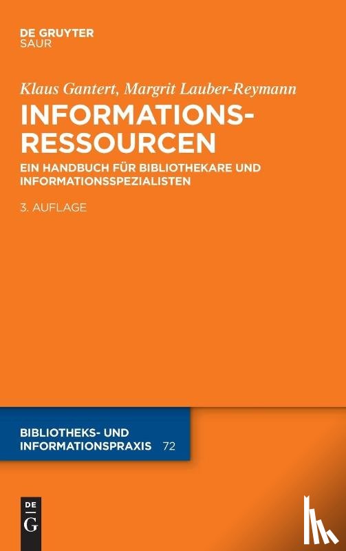 Gantert, Klaus, Lauber-Reymann, Margrit - Informationsressourcen