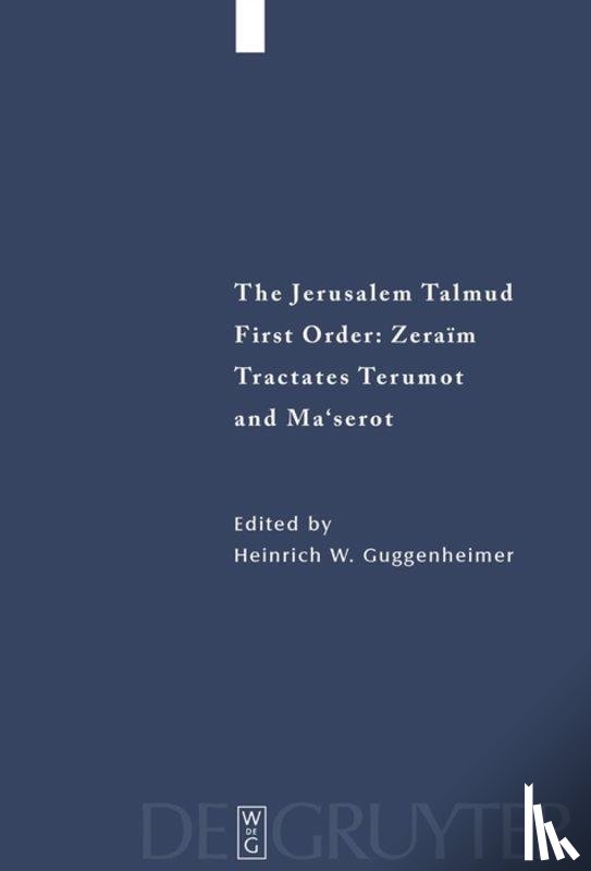  - Tractates Terumot and Ma'serot