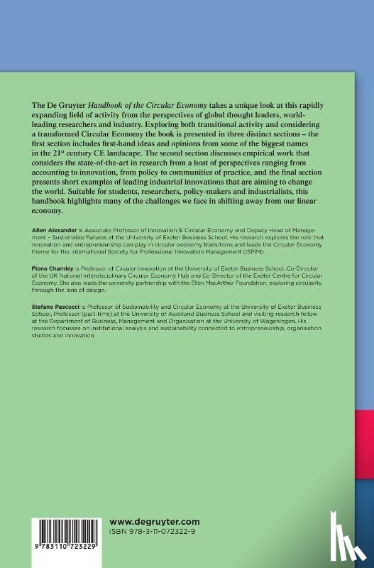  - Handbook of the Circular Economy