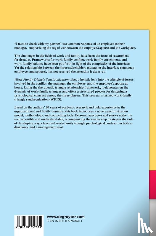 Garti, Anat, Tzafrir, Shay - Work–Family Triangle Synchronization