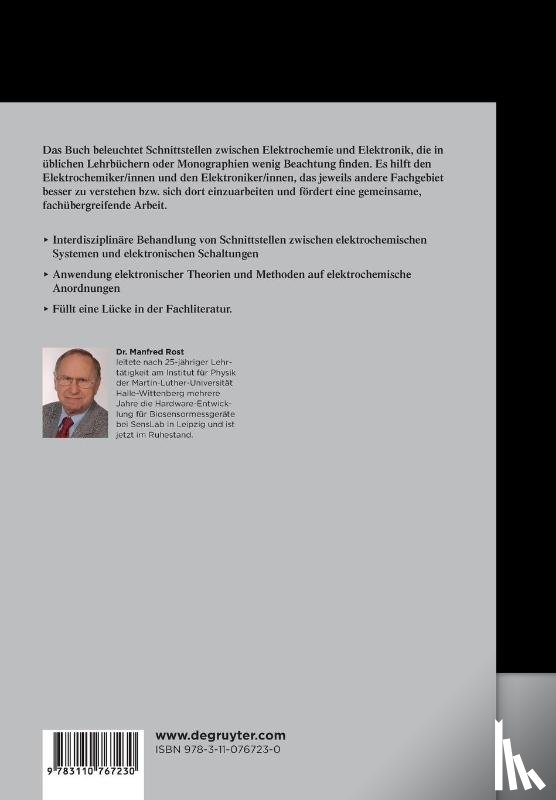 Rost, Manfred - Elektronik in der Elektrochemie